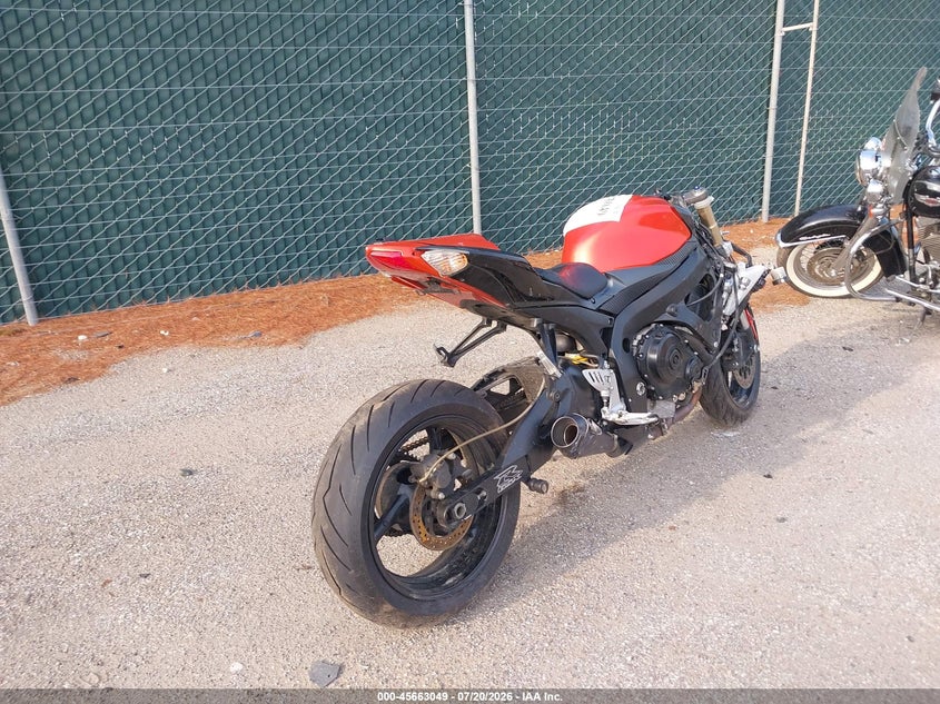 2009 Suzuki Gsx-R600 VIN: JS1GN7EAX92105036 Lot: 45663049