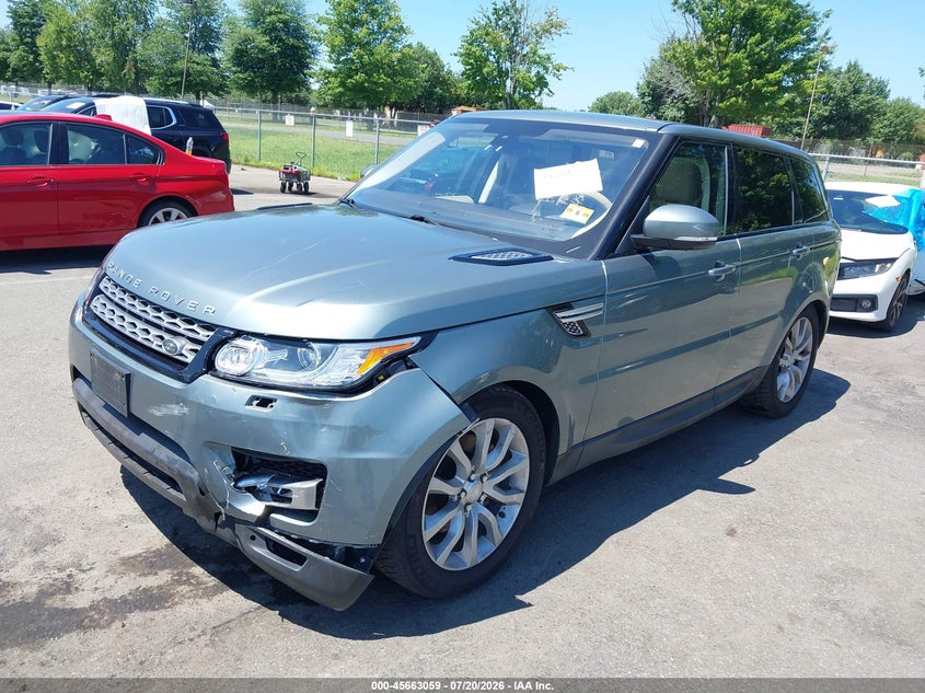 Vin: salwr2pf0ga594561, lot: 46161631, land rover range rover sport 3.0l v6 supercharged hse 20162