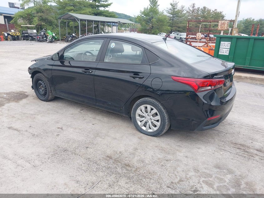 2020 HYUNDAI ACCENT SEDAN 1.6L I-4 DI, DOHC, VVT, 120HP