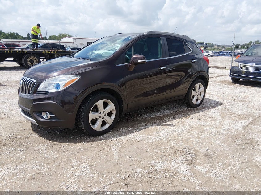 Vin: kl4cjbsbxfb151925, lot: 46161657, buick encore convenience 20152