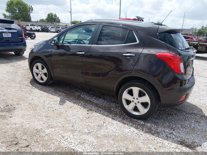 Vin: kl4cjbsbxfb151925, lot: 46161657, buick encore convenience 20153