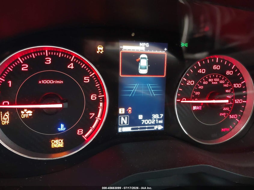 2017 Subaru Impreza 2.0I Sport VIN: 4S3GTAM6XH3742135 Lot: 45663099