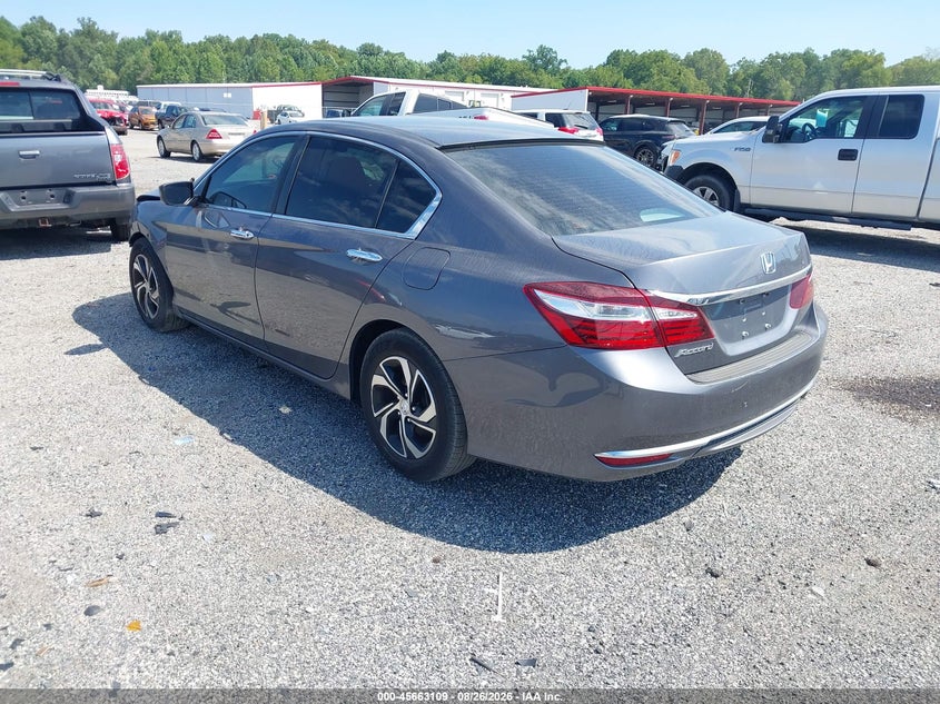 Vin: 1hgcr2f34ha207627, lot: 46161681, honda accord lx 20173