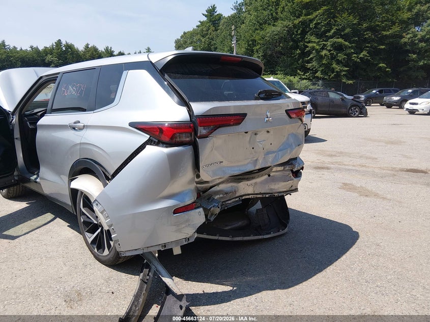 MITSUBISHI OUTLANDER 2022 VIN JA4J4UA80NZ049698