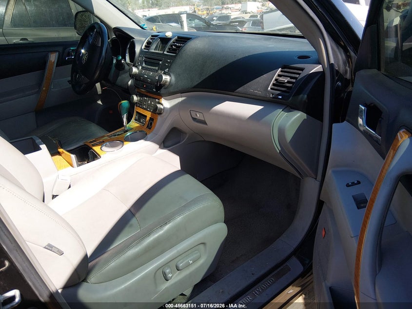 2009 TOYOTA HIGHLANDER HYBRID auction photo 5