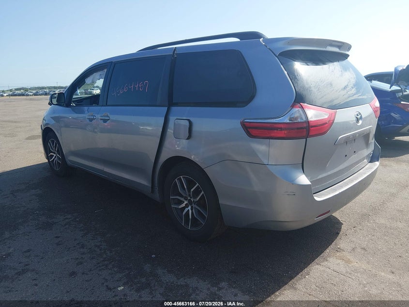 2015 TOYOTA SIENNA VAN 3.5L V-6 DOHC, VVT, 266HP