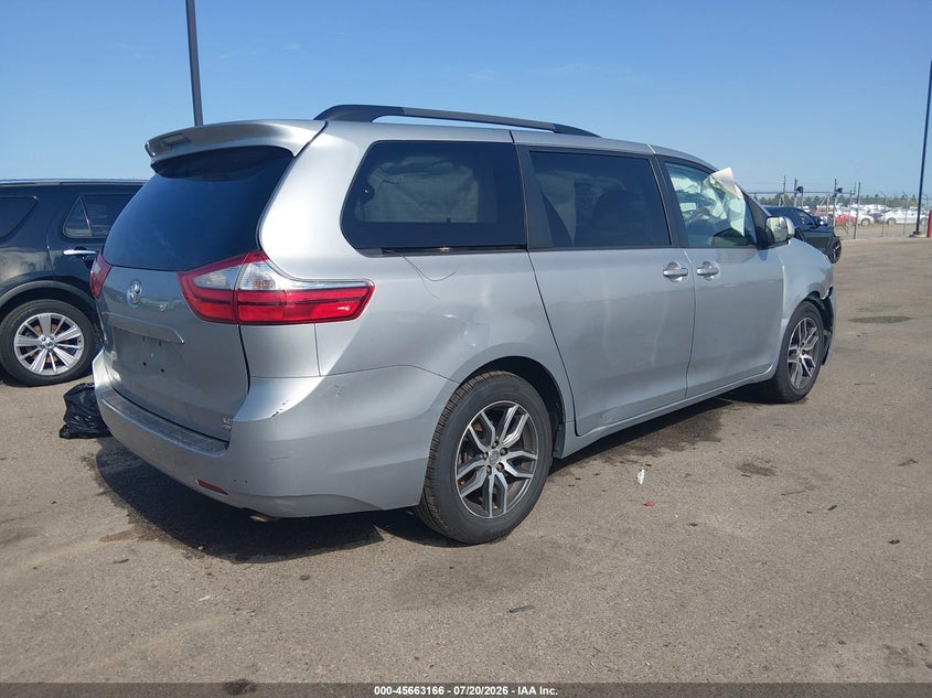 2015 TOYOTA SIENNA VAN 3.5L V-6 DOHC, VVT, 266HP