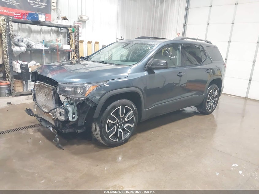 Vin: 1gkknuls2kz190305, lot: 46161750, gmc acadia slt-1 20192