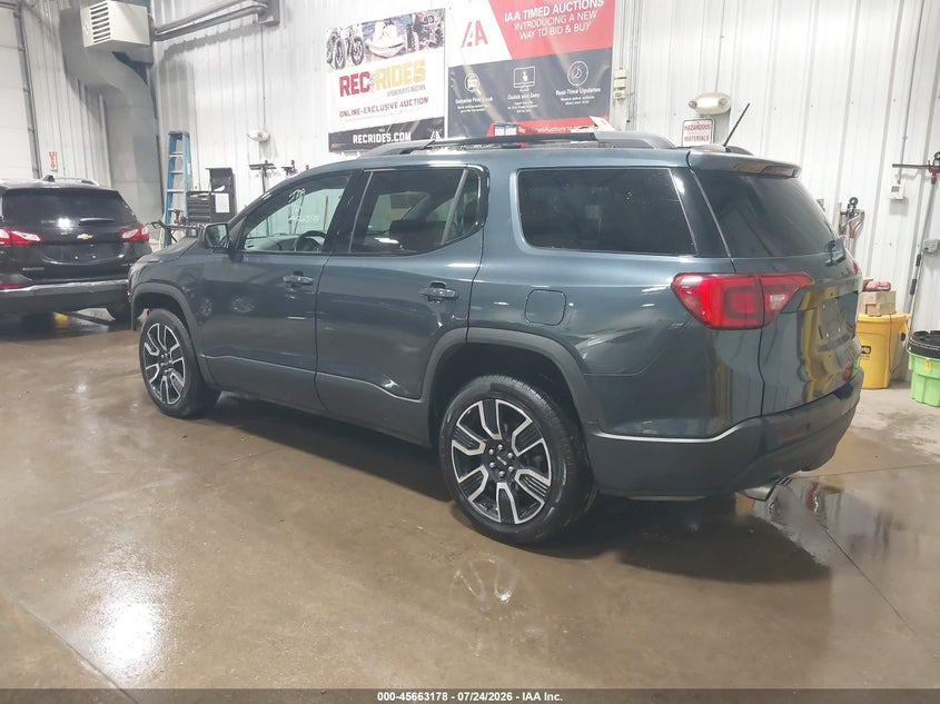 Vin: 1gkknuls2kz190305, lot: 46161750, gmc acadia slt-1 20193