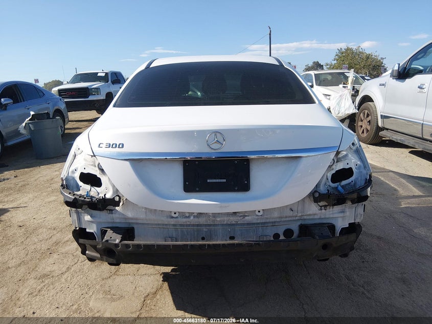 2016 Mercedes-Benz C 300 VIN: 55SWF4JB8GU172268 Lot: 45663180