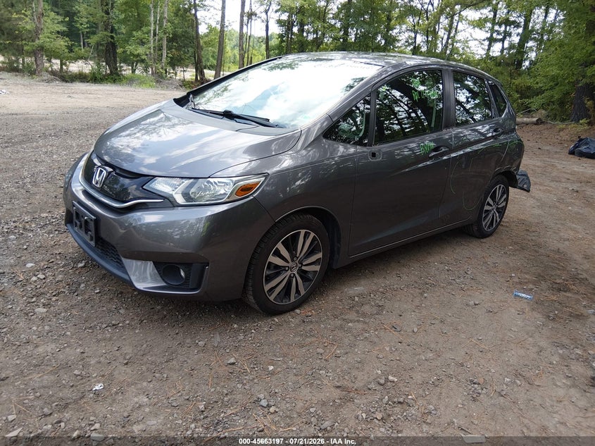 2015 Honda Fit, Лівий зад, IAAI, VIN 3HGGK5H80FM773140 — фото 2
