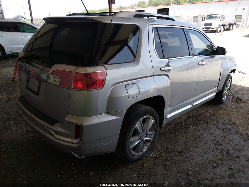 Vin: 2gkalrek1h6105373, lot: 46161779, gmc terrain denali 20174