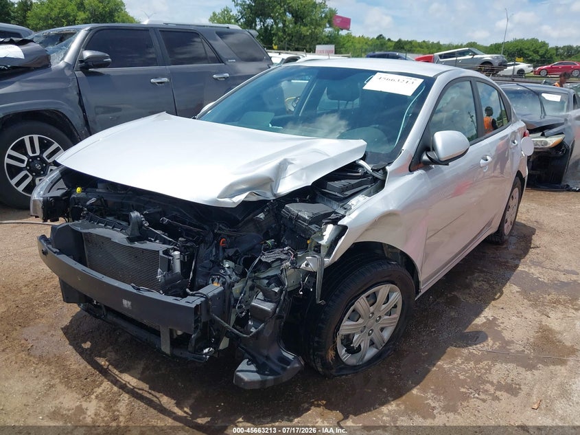 Vin: 3kpa24ad4pe614476, lot: 46161785, kia rio s 20232