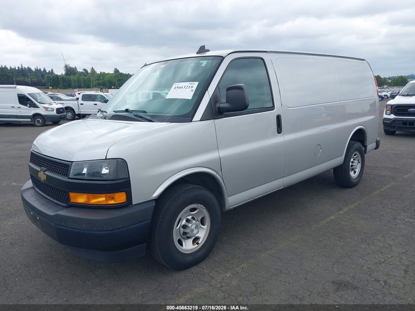 2018 Chevrolet Express, Звичайний знос, IAAI, VIN 1GCWGAFG1J1288848 — фото 2