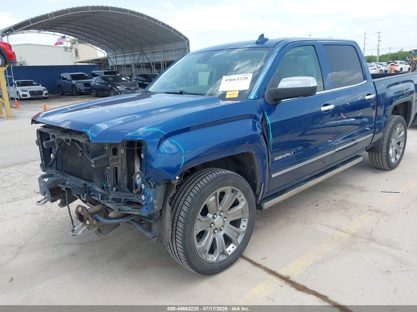 Vin: 3gtu2pej4hg371353, lot: 46161792, gmc sierra 1500 denali 20172