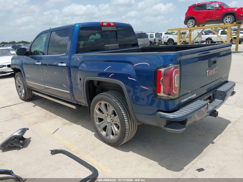 Vin: 3gtu2pej4hg371353, lot: 46161792, gmc sierra 1500 denali 20173