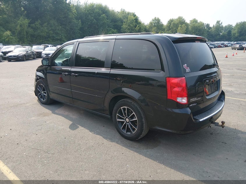 Vin: 2c4rdgegxhr673776, lot: 46161794, dodge grand caravan gt 20173