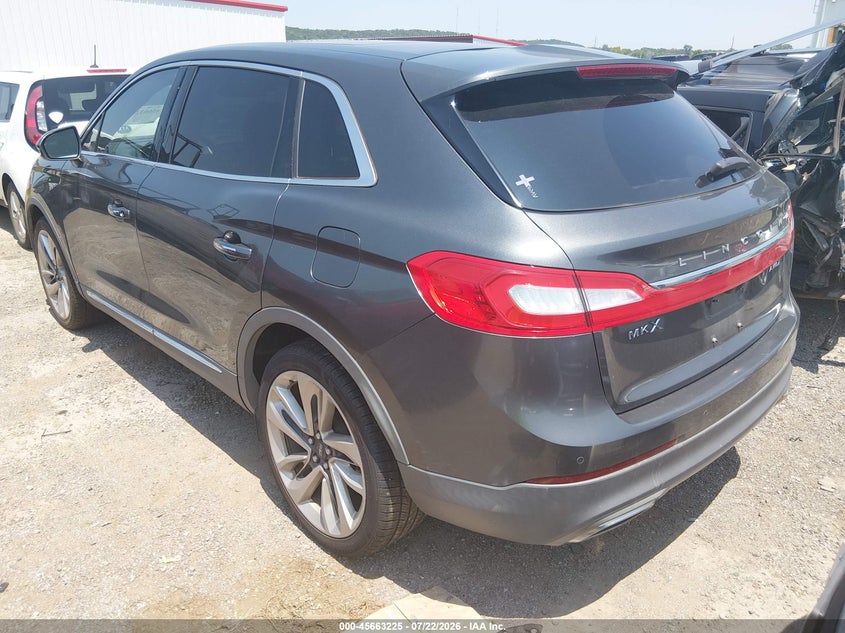 Vin: 2lmpj8lr5hbl26097, lot: 46161797, lincoln mkx reserve 20173