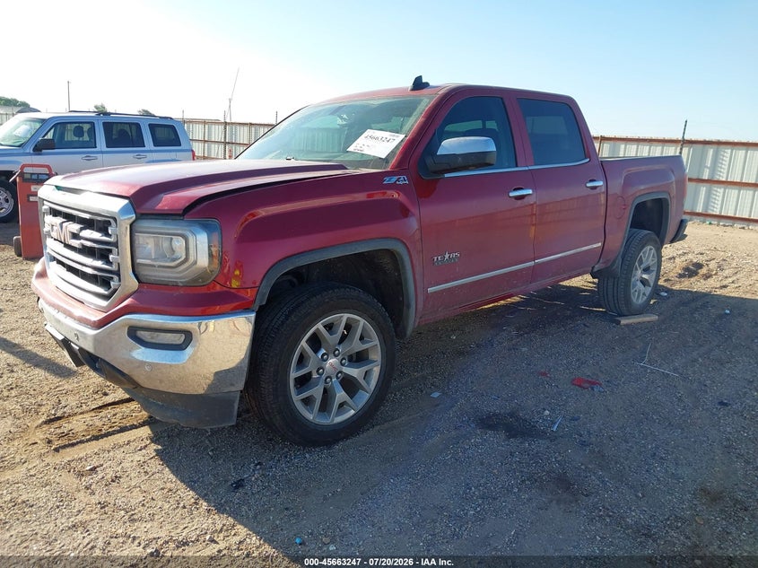 Vin: 3gtu2nec5jg641718, lot: 46161819, gmc sierra 1500 slt 20182