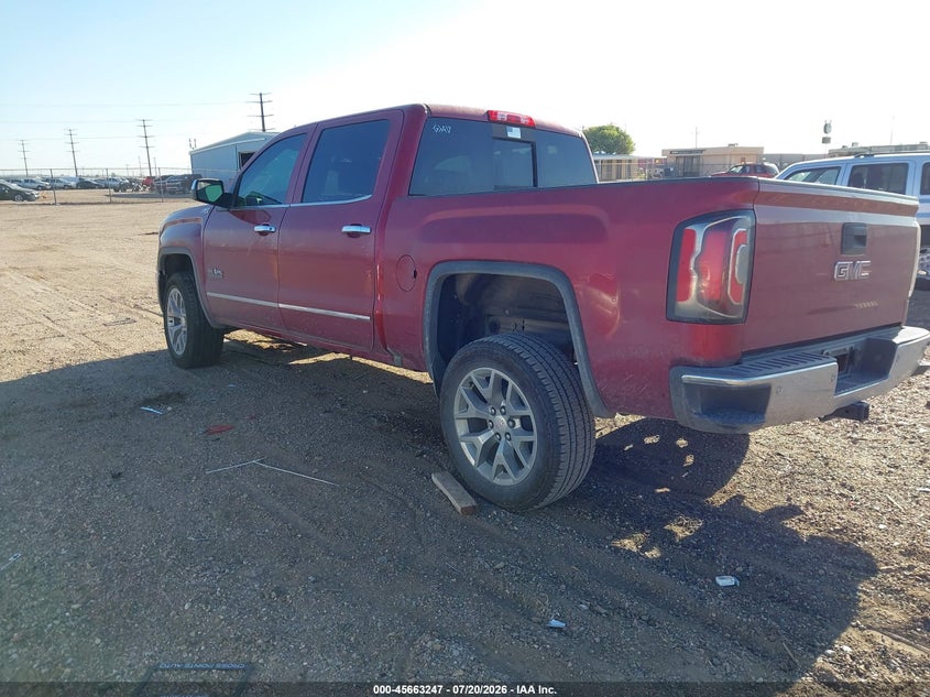 Vin: 3gtu2nec5jg641718, lot: 46161819, gmc sierra 1500 slt 20183