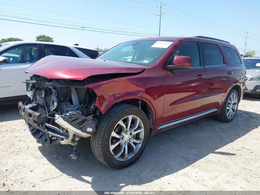 Vin: 1c4rdhag5jc384895, lot: 46161840, dodge durango sxt rwd 20182