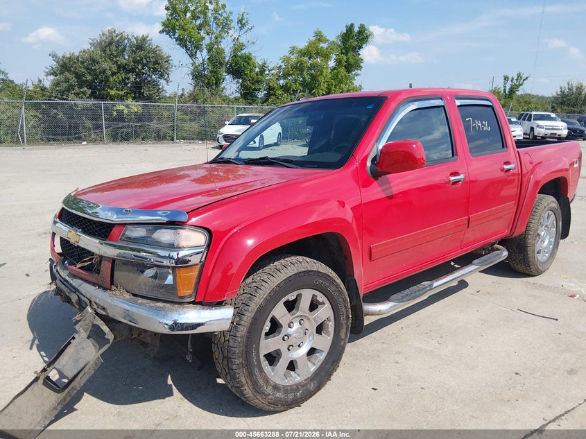2012 Chevrolet Colorado Lt W/2Lt VIN: 1GCHTDFEXC8112198 Lot: 45663288