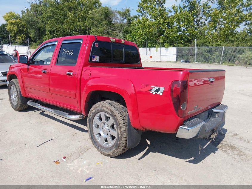 2012 Chevrolet Colorado Lt W/2Lt VIN: 1GCHTDFEXC8112198 Lot: 45663288