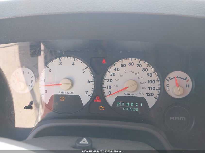 2008 DODGE RAM 1500 auction photo 7