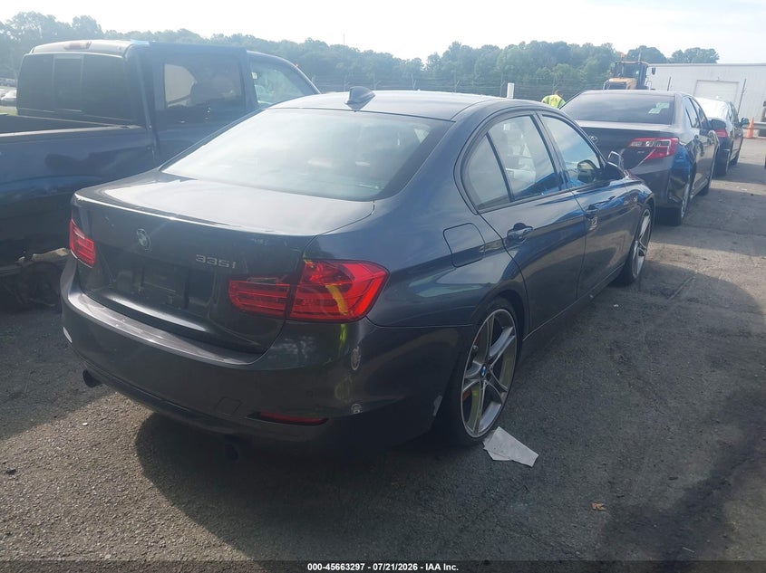 Vin: wba3a9c52cfx59673, lot: 46161869, bmw 335i 20124