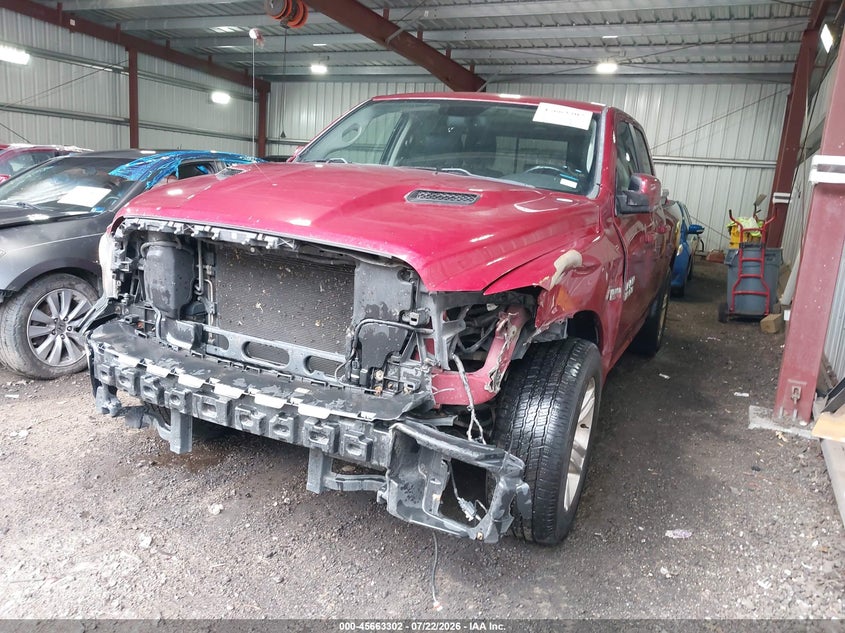 Vin: 1c6rr6ht1ds551599, lot: 46161874, ram 1500 sport 20132