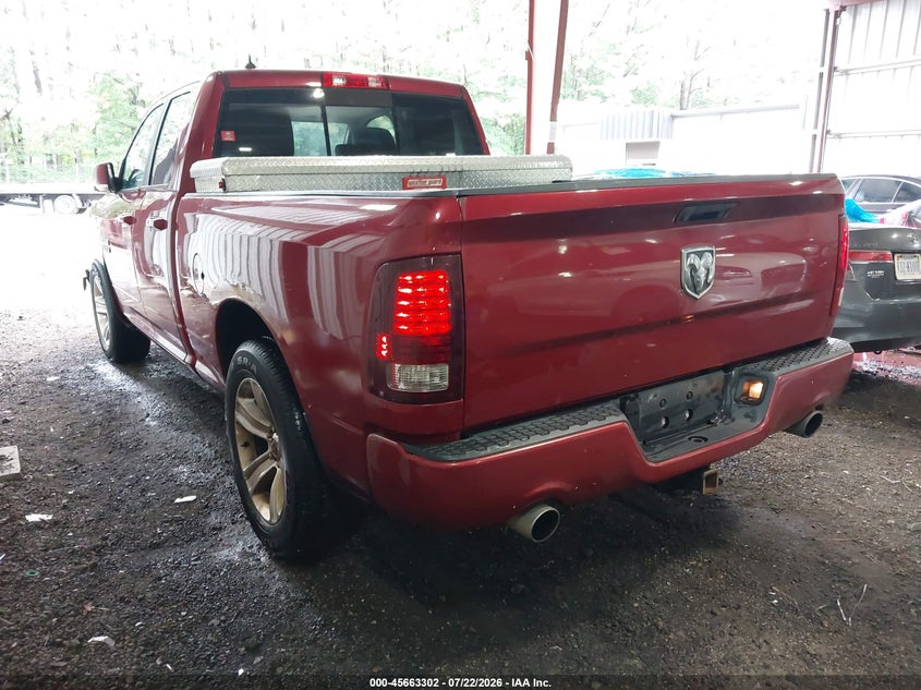 Vin: 1c6rr6ht1ds551599, lot: 46161874, ram 1500 sport 20133