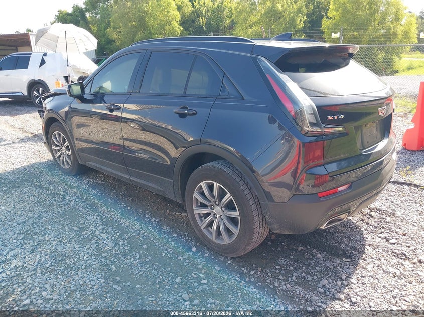 Vin: 1gyfzer45pf100356, lot: 46161888, cadillac xt4 fwd sport 20233
