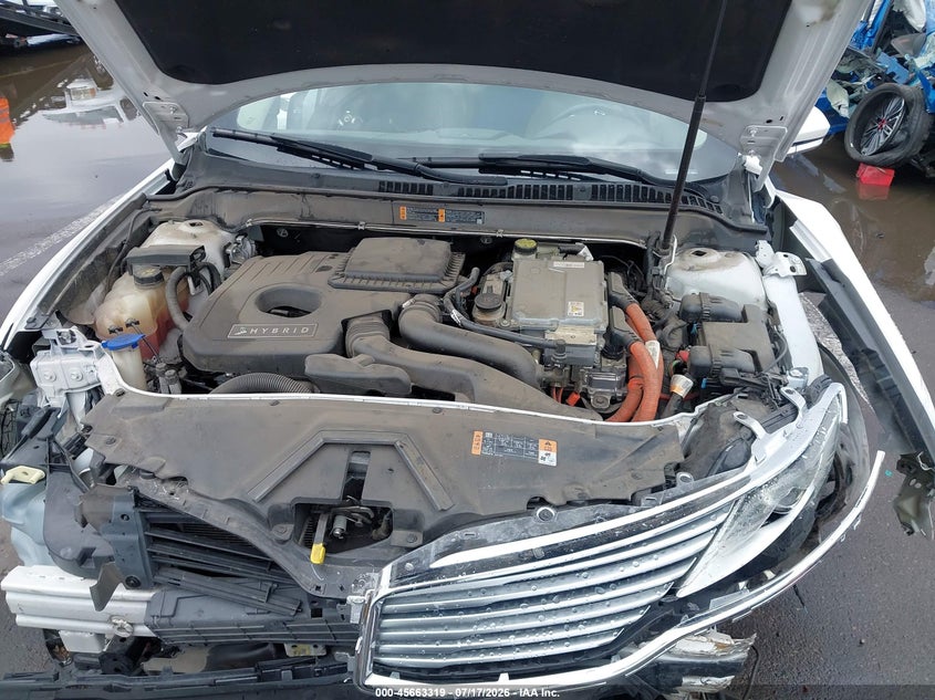 2016 Lincoln Mkz Hybrid VIN: 3LN6L2LU9GR622520 Lot: 45663319