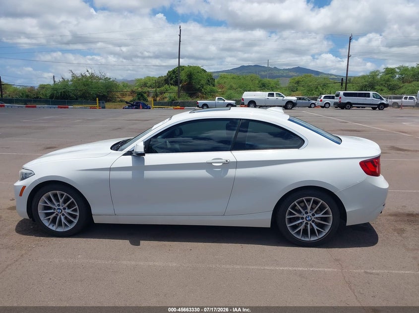 2015 BMW 228I VIN: WBA1F5C55FV256666 Lot: 45663330