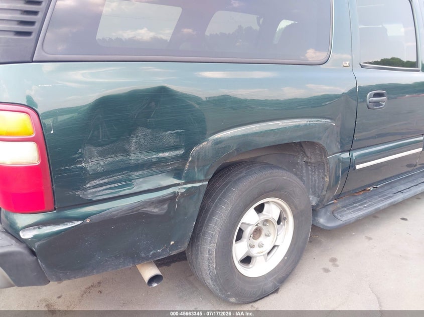 2002 Chevrolet Suburban 1500 Lt VIN: 3GNFK16ZX2G356302 Lot: 45663345