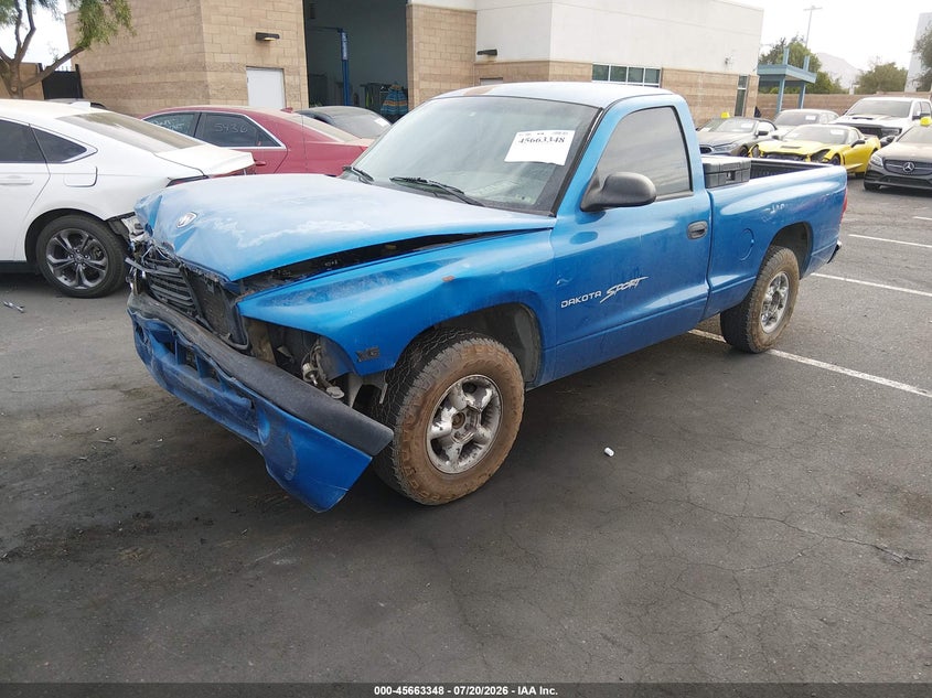 1999 Dodge Dakota Slt/Sport VIN: 1B7FL26XXXS109419 Lot: 45663348