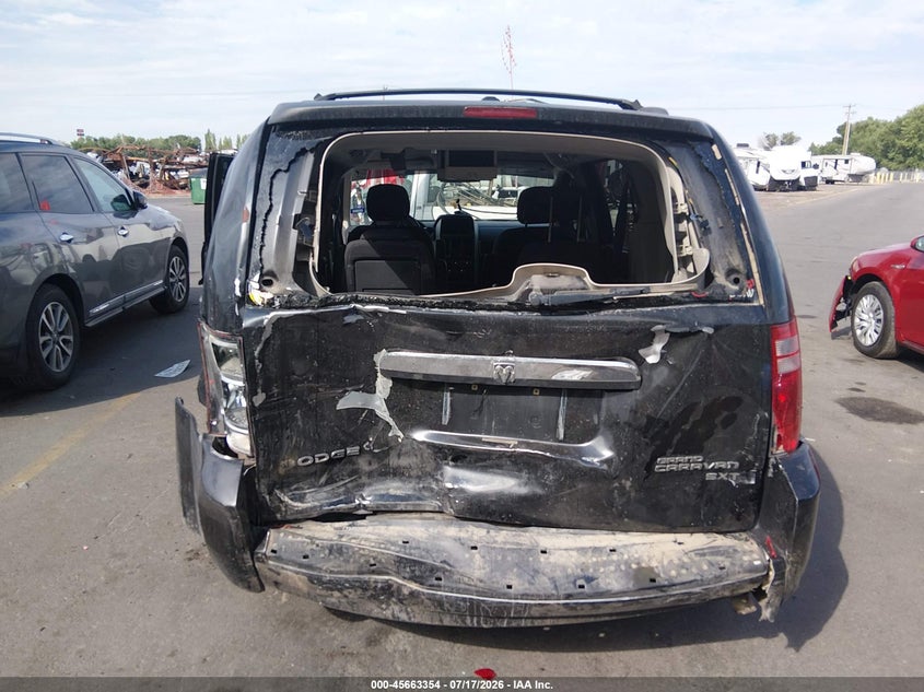 2010 Dodge Grand Caravan Sxt VIN: 2D4RN5D12AR444354 Lot: 45663354