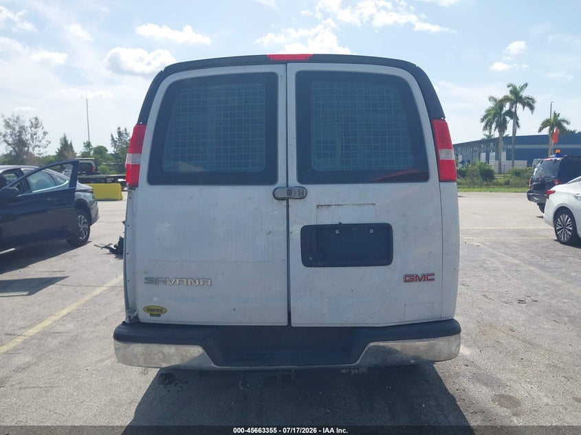 2021 GMC Savana Cargo Rwd 2500 Regular Wheelbase Work Van VIN: 1GTW7AFP7M1212636 Lot: 45663355