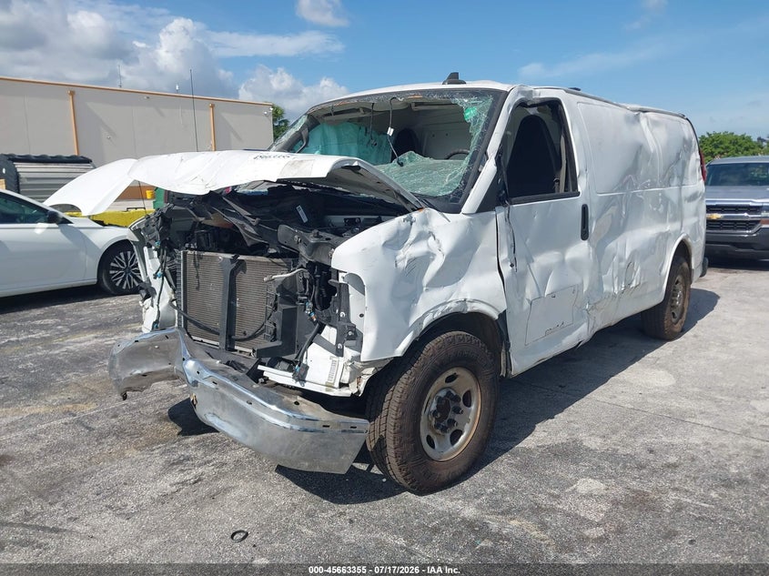 1GTW7AFP7M1212636 2021 Gmc Savana Cargo Rwd 2500 Regular Wheelbase Work Van photo 1