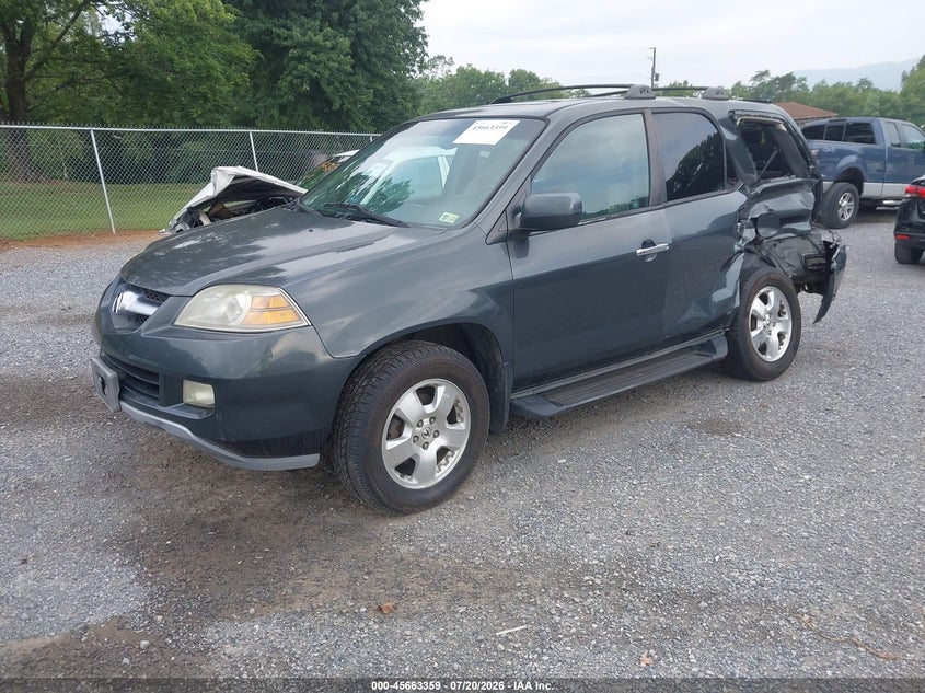 2005 Acura MDX, Left & Right Side, IAAI, VIN 2HNYD18275H512547 — photo 2