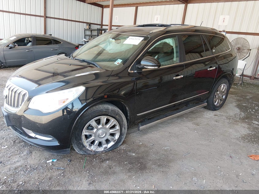 Vin: 5gakvdkd1dj130694, lot: 46161943, buick enclave premium 20132