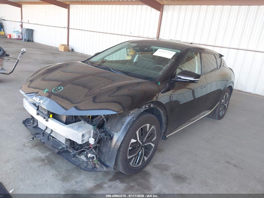 Vin: kndc34la2r5185510, lot: 46161950, kia ev6 wind 20242