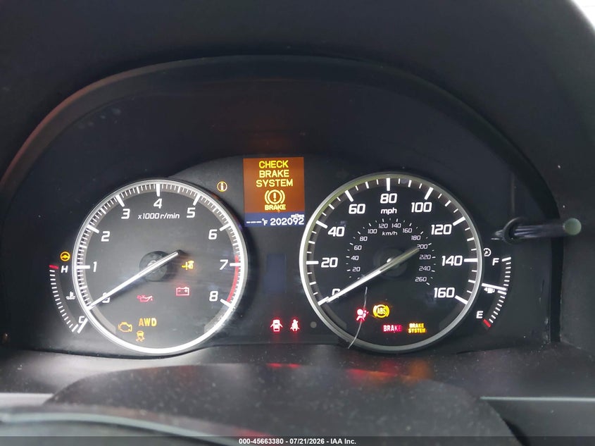 2015 Acura Rdx VIN: 5J8TB4H55FL006951 Lot: 45663380