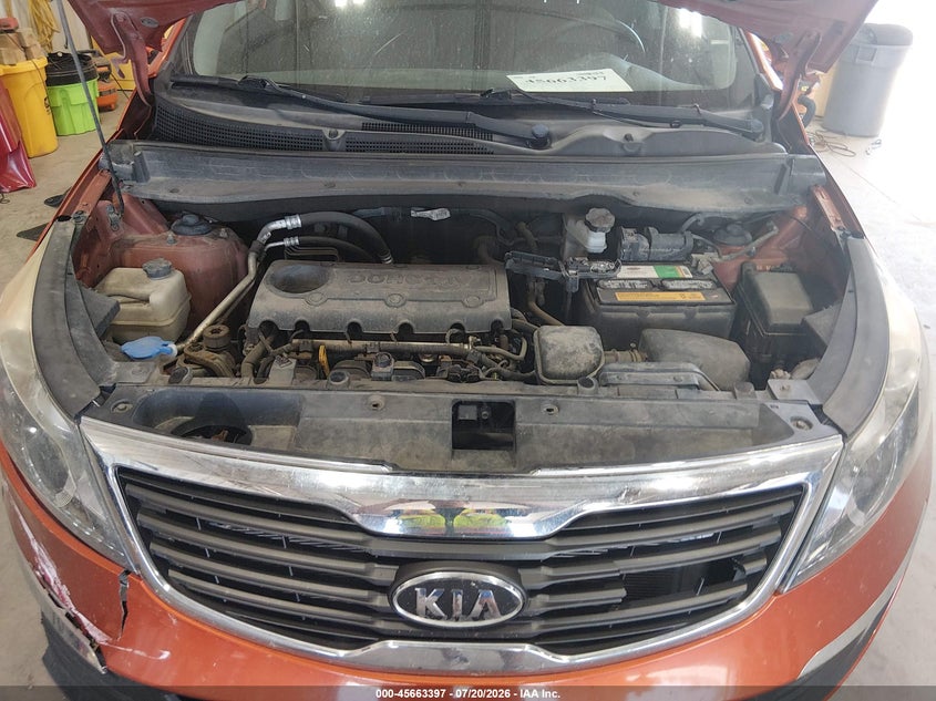 2011 Kia Sportage Ex VIN: KNDPC3A23B7052482 Lot: 45663397