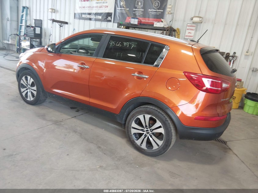 Vin: kndpc3a23b7052482, lot: 46161969, kia sportage ex 20113