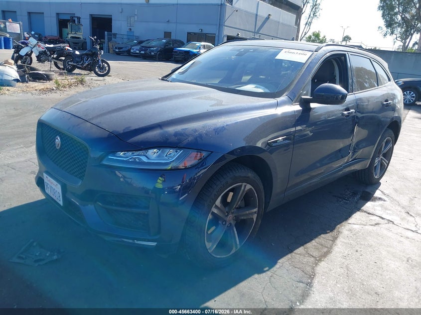 Vin: sadcl2gx3ja203189, lot: 46161972, jaguar f-pace 30t r-sport 20182
