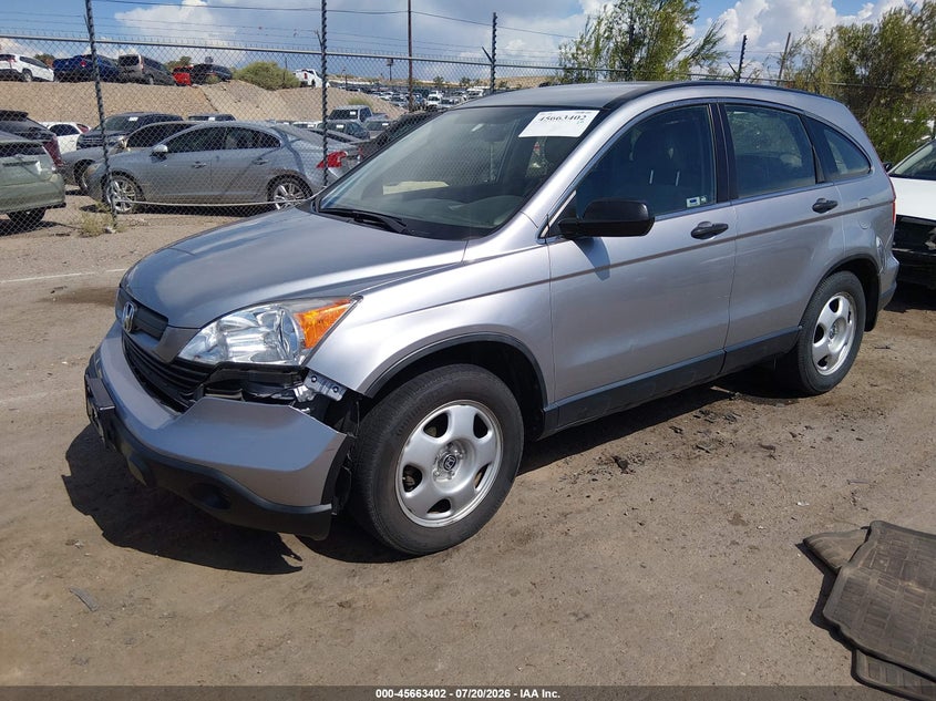2008 Honda Cr-V Lx JHLRE48308C052790 photo 1