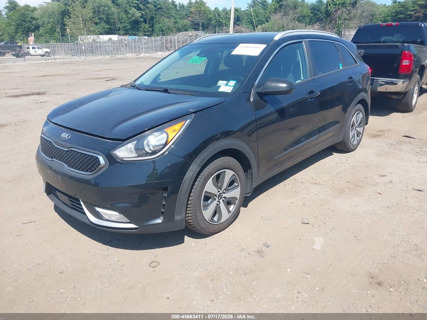 Vin: kndcb3lc8k5245052, lot: 46161984, kia niro lx 20192