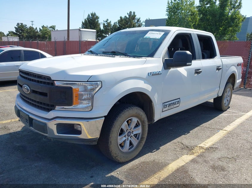 2018 Ford F-150 Xl 1FTEW1EG6JFD55334 photo 1