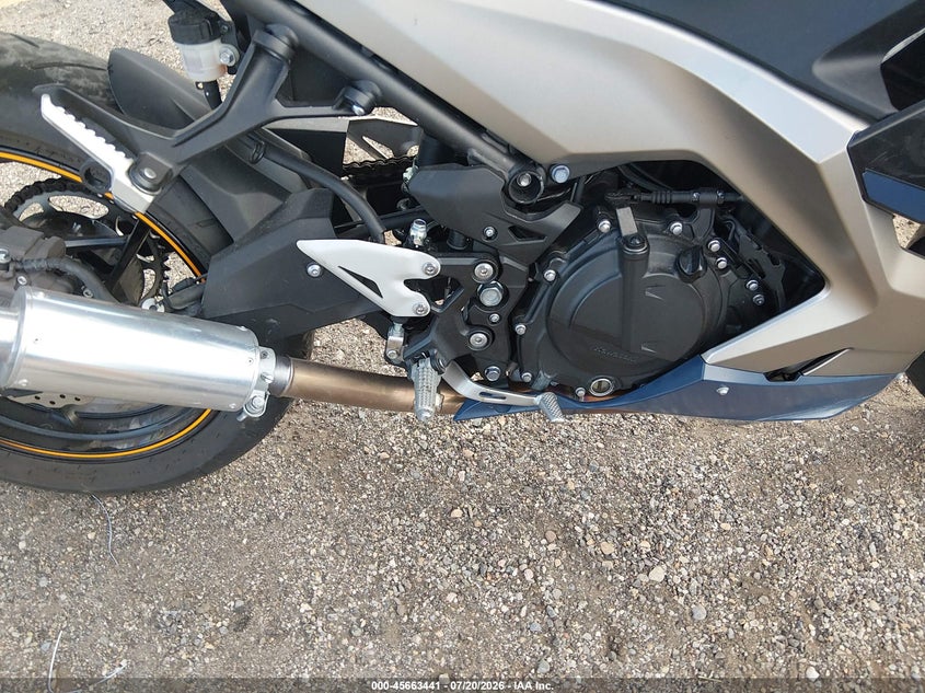 2023 Kawasaki Ex400 VIN: JKAEXKG17PDAL6036 Lot: 45663441